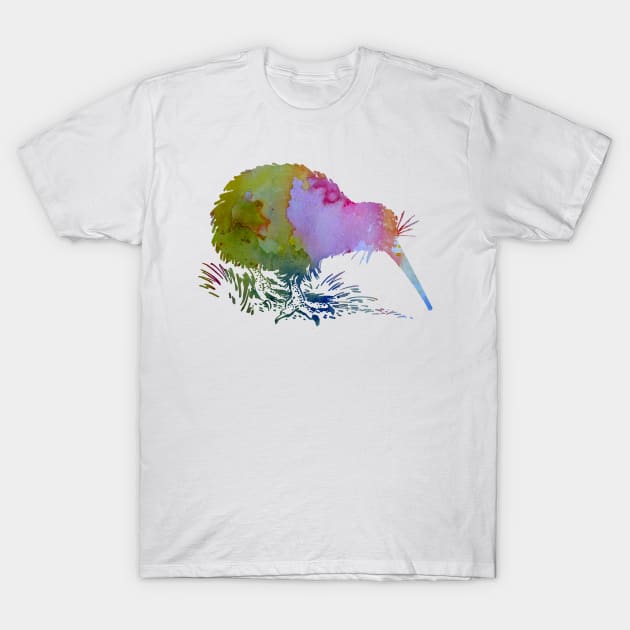 Kiwi Bird T-Shirt by BittenByErmines